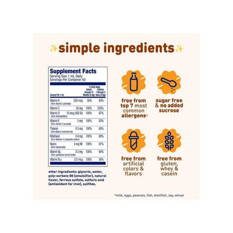 Enfamil, Poly-Vi-Sol Multivitamin Drops, 50 Ml Enfamil