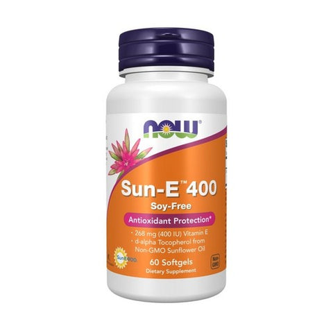 Now Foods, Sun-E 400, 60 sgels Now Foods