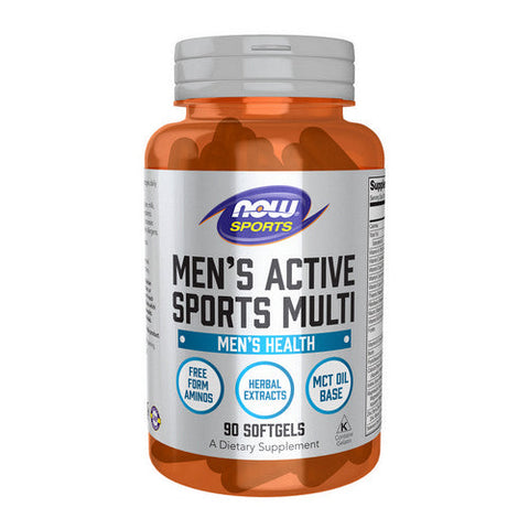Men's Active Sports Multi 90 Softgels by Now Foods
