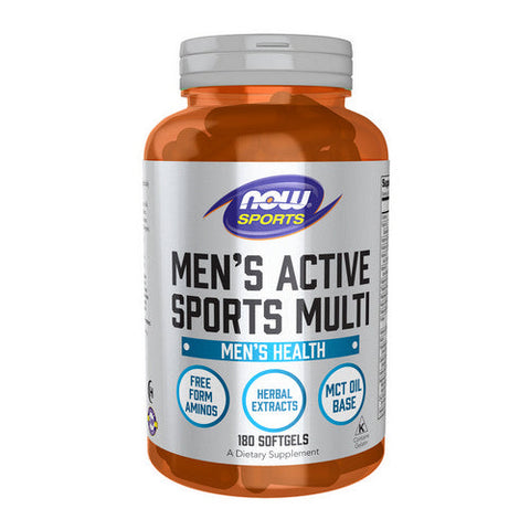 Now Foods, Men's Active Sports Multi, 180 Softgels Now Foods