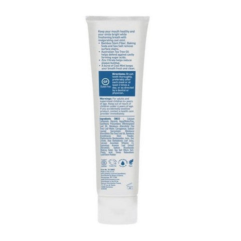 Desert Essence, Tea Tree Oil Toothpaste Whitening Plus, Cool Mint, 6.25 oz Desert Essence