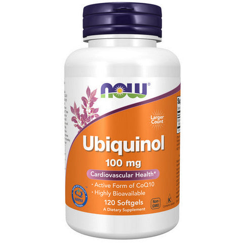Now Foods, Ubiquinol, 100 mg, 120 Softgels Now Foods