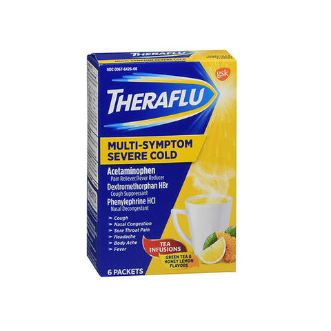 Novartis Consm Hlth Inc, Theraflu Multi-Symptom Severe Cold Powder Packet, 6 Each Theraflu