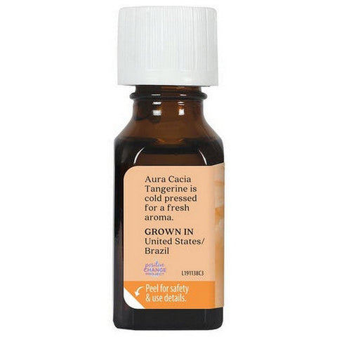 Aura Cacia, 100% Pure Essential Oil Tangerine, 0.5 Oz Aura Cacia