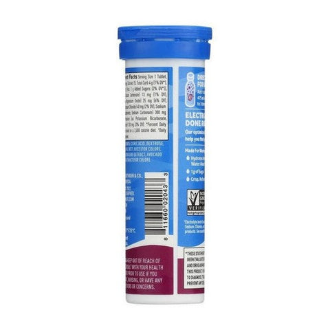 Nuun, Sport Hydration Single Tube Tri-Berry, 10 Tabs (Case Of 8)