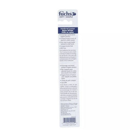 Fuchs Child/ Adult Toothbrushes, Medoral Junior Nylon Toothbrush, Soft 1 EACH