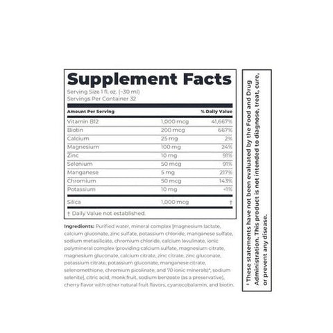 Maximum Living, Mineralrich Liquid Minerals Supplement, 32 Oz Maximum Living