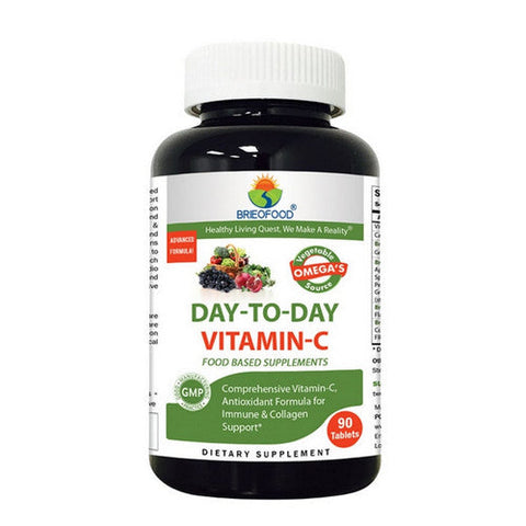 Briofood, Day-To-Day Vitamin C, 90 Tabs Briofood