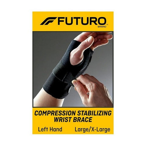 Futuro, Wrist Compression Stabilizing Brace Left Moderate Large And X-Large, 1 Each Futuro