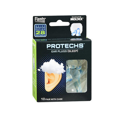 Flents, Flents Protechs Ear Plugs Sleep, 10 Each Flents