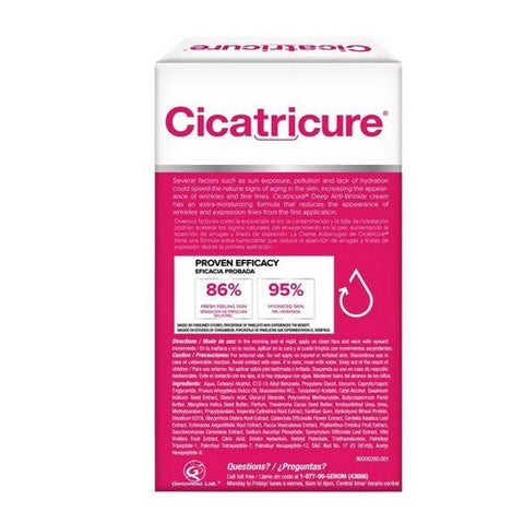 Cicatricure, Deep Anti Wrinkle Face And Neck Moisturizing Cream, 2.1 Oz Cicatricure