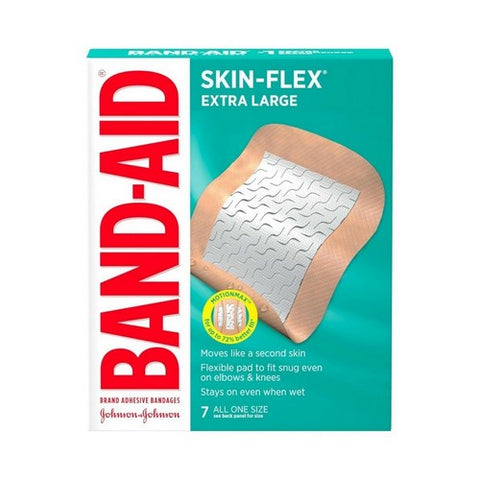 Band-Aid, Skin-Flex Adhesive Bandages Extra Large, 7 Each Band-Aid
