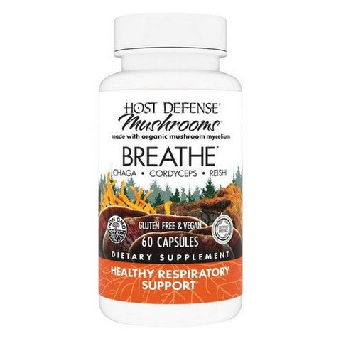 Host Defense, Breathe Capsules, 60 Cap Host Defense
