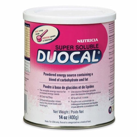 High Calorie Oral Supplement Duocal  Unflavored 14 oz. Can Powder Count of 6 by Nutricia North America