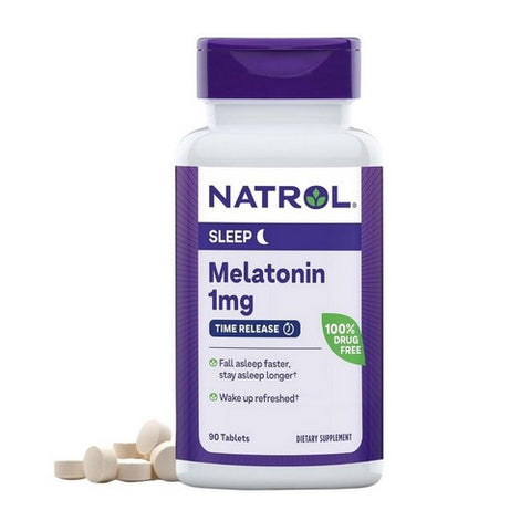 Melatonin Time Release 90 Tabs by Natrol