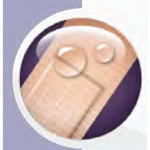 ASO, Adhesive Strip Strong Strips 1 X 3 Inch Plastic Rectangle Tan Sterile, Box Of 100 ASO