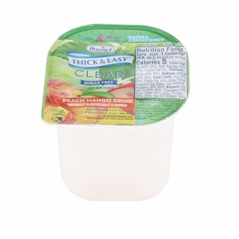 Hormel, Thickened Beverage Portion Cup Peach Mango Flavor Liquid 78768, Count of 24 Hormel