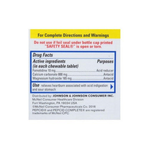 Band-Aid, Dual Action Complete Antacid Strength, Box Of 1 Band-Aid
