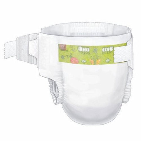 Cardinal, Unisex Baby Diaper Curity Tab Closure Size 7 Disposable Heavy Absorbency, Count of 16