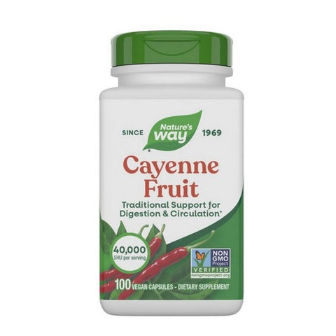 Cayenne Fruit 100 Caps by Nature's Way