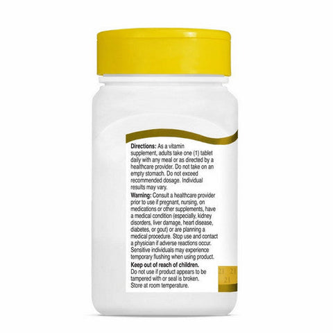 21st Century, Niacin, 100 Mg, 110 Tabs