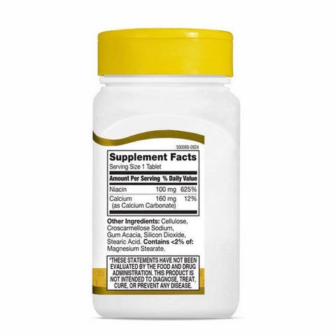 21st Century, Niacin, 100 Mg, 110 Tabs
