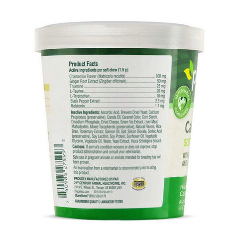 Pet NC, Calming Aid Soft Chews All Dogs Liver, 6.3 Oz