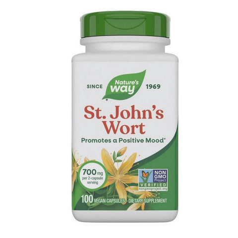St. John’s Wort Herb 100 Veg Caps by Nature's Way