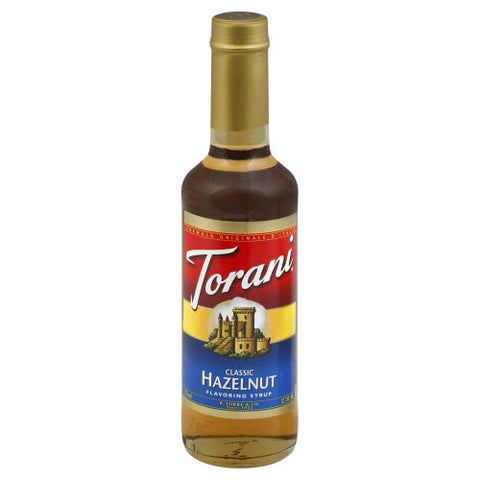 Torani, Classic Hazelnut Flavoring Syrup, 12.7 Oz(Case Of 4) Torani