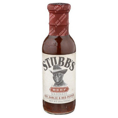 Stubbs, Beef Marinade, 12 Oz(Case Of 6) Stubbs