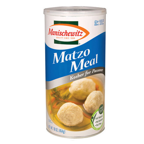Matzo Meal Daily Canister Case of 12 X 16 Oz by Manischewitz