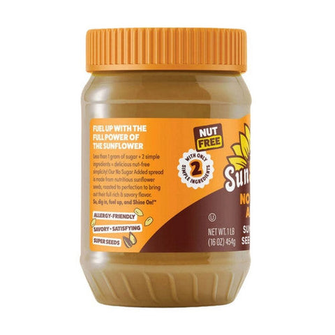 Sunbutter Natural, Natu Ral NoSugar Added Sunbutter, 16 Oz(Case Of 6) Sunbutter Natural