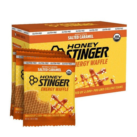 Honey Stinger, Organic Gluten Free Salted Caramel Waffle, 1.06 Oz(Case Of 12)