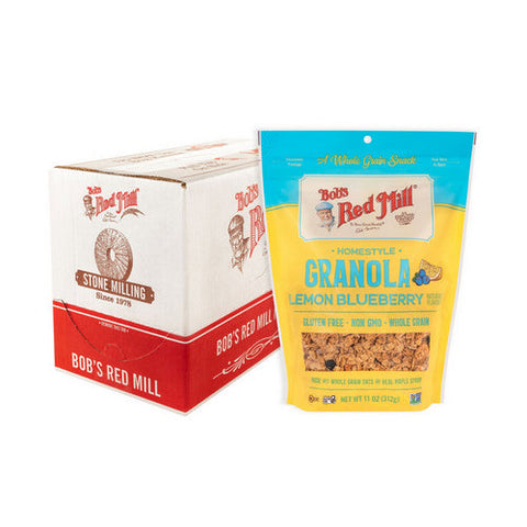 Bobs Red Mill, Homestyle Granola Lemon Blueberry, 11 Oz(Case Of 6) Bobs Red Mill