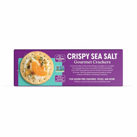 Milton's, Crackr Grmt Crspy Sea Slt, 6.8 Oz(Case Of 8) Milton's