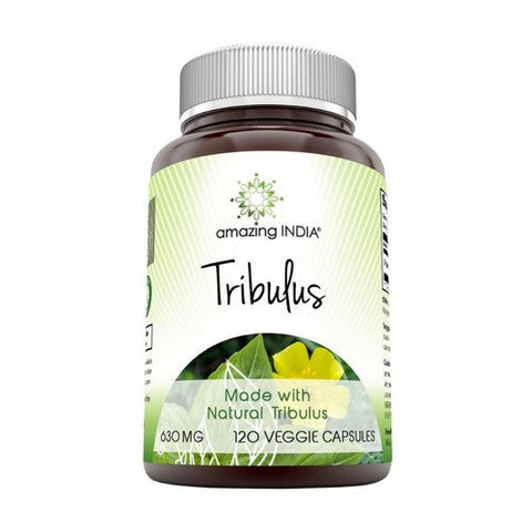 Amazing Nutrition, Amazing India Tribulus, 630 mg, 120 Veg Caps Amazing Nutrition
