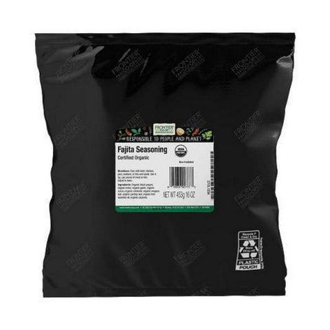 Frontier Coop, Organic Fajita Seasoning, 16 Oz Frontier Coop