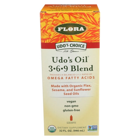 Udo's Oil Blend 32 Oz by Flora
