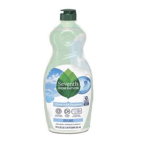 Seventh Generation, Dishwash Free and Clear, 19 Oz(Case Of 6) Seventh Generation