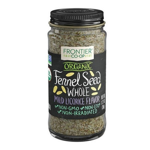 Frontier Herb, Organic Fennel Seed Whole, 1.27 Oz Frontier Herb