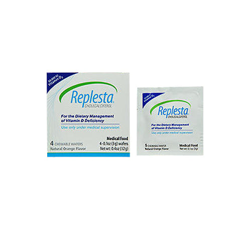 Everidis Health Sciences, Replesta  Vitamin D3, 50000 IU, 4 Count Everidis Health Sciences
