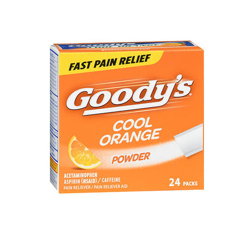 Goody's, Pain Reliever Powder Packs Cool Orange, 24 Count Goody's