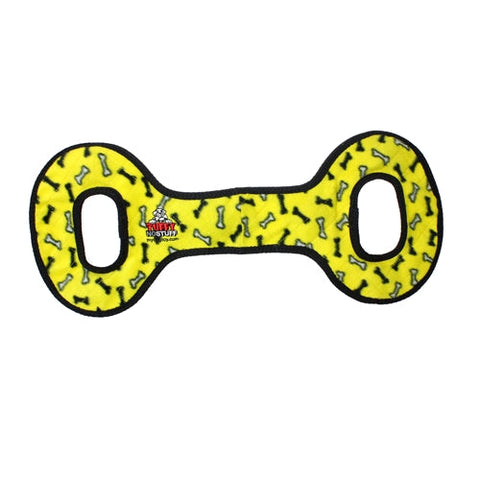 Tuffy, Tuffy No Stuff Ultimate Tug-O-War Yellow Bone, 1 Each Tuffy