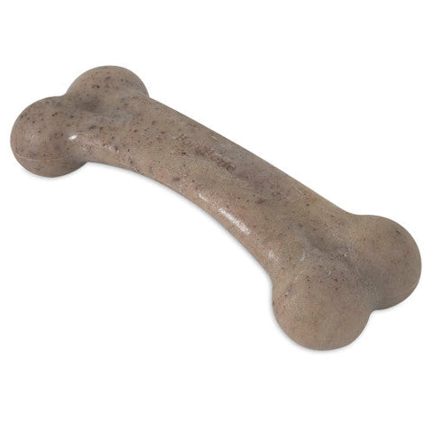 Barkbone, Pet Qwerks Barkbone Natural Instincts Original Nylon Dog Chew, Bacon, 1 Each/Large Barkbone