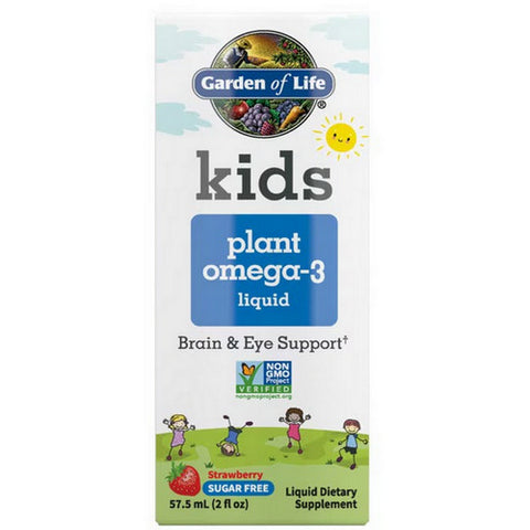 Kids Plant Omega-3 Liquid Strawberry 2 Oz by Garden of Life