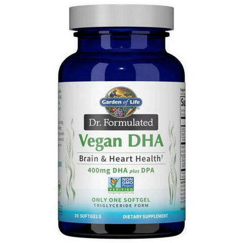 Dr. Formulated Vegan DHA 30 Softgels by Garden of Life