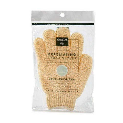 Earth Therapeutics, Exfoliating Hydro Gloves, Natural 1 EA Earth Therapeutics