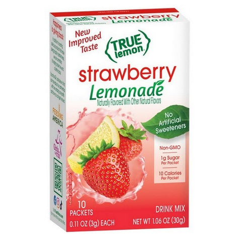Lemonade Strawberry Sticks 1.06 Oz(Case Of 12) by True Citrus