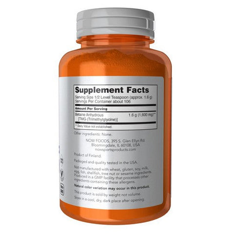 Now Foods, Betaine Powder, 6 Oz Now Foods