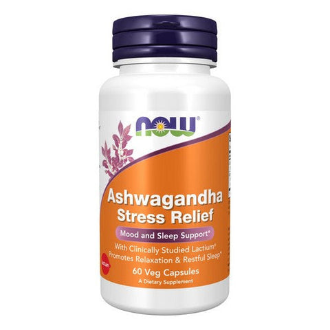 Now Foods, Ashwagandha Stress Relief, 60 Veg Caps Now Foods